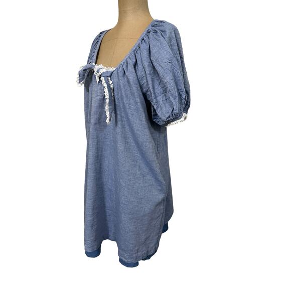 Tuckernuck Pomander Place Chambray Luca Mini Dress - Picture 6 of 10